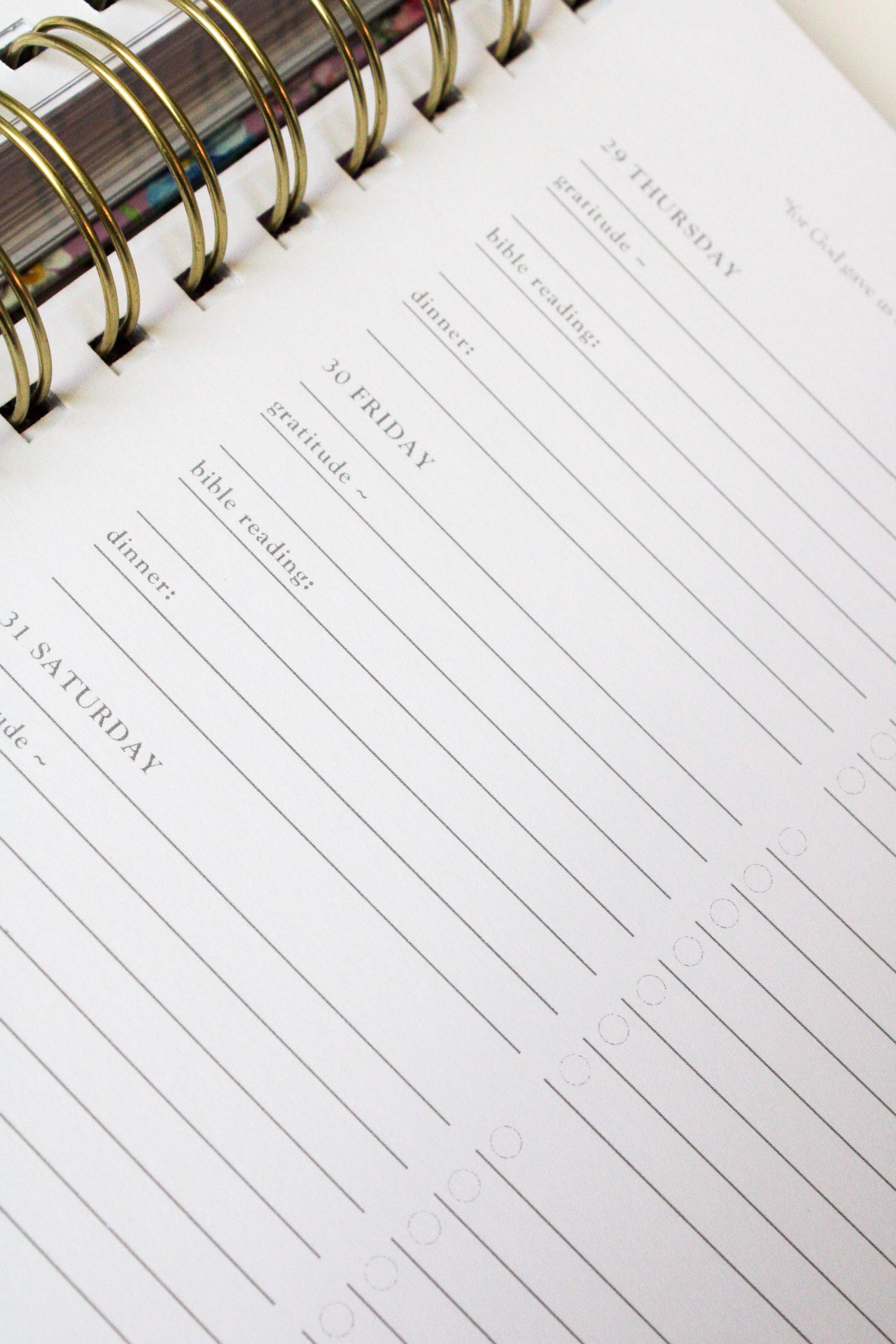 2026 Bright Hope Planner